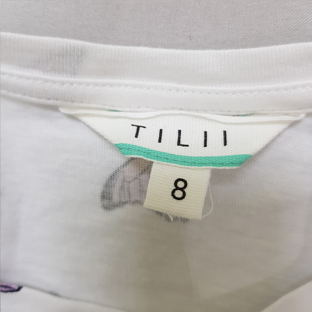 تی شرت دخترانه 39108 سایز 8 تا 16 سال مارک TILII
