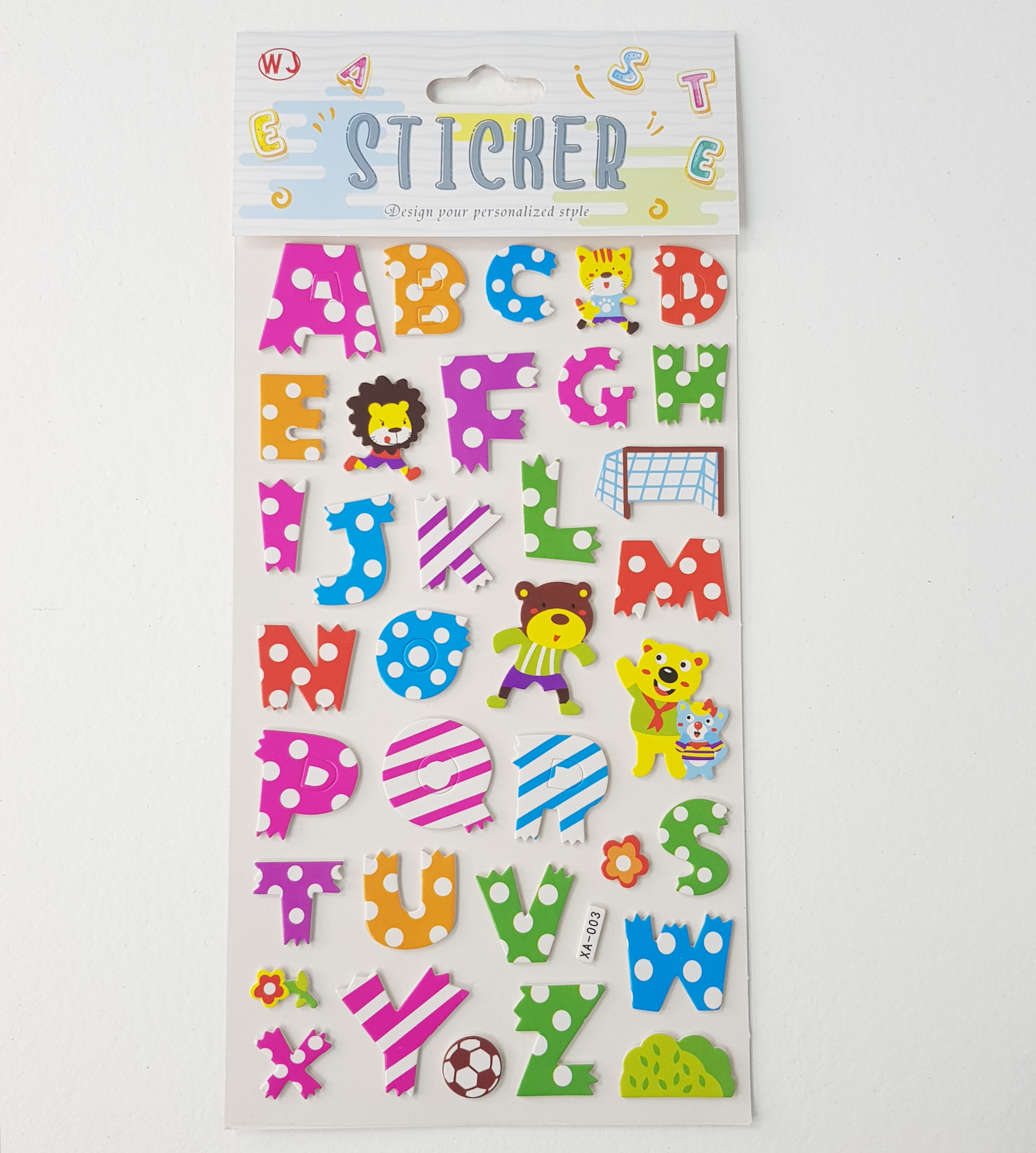 ست برچسب حروف انگلیسی(6044)