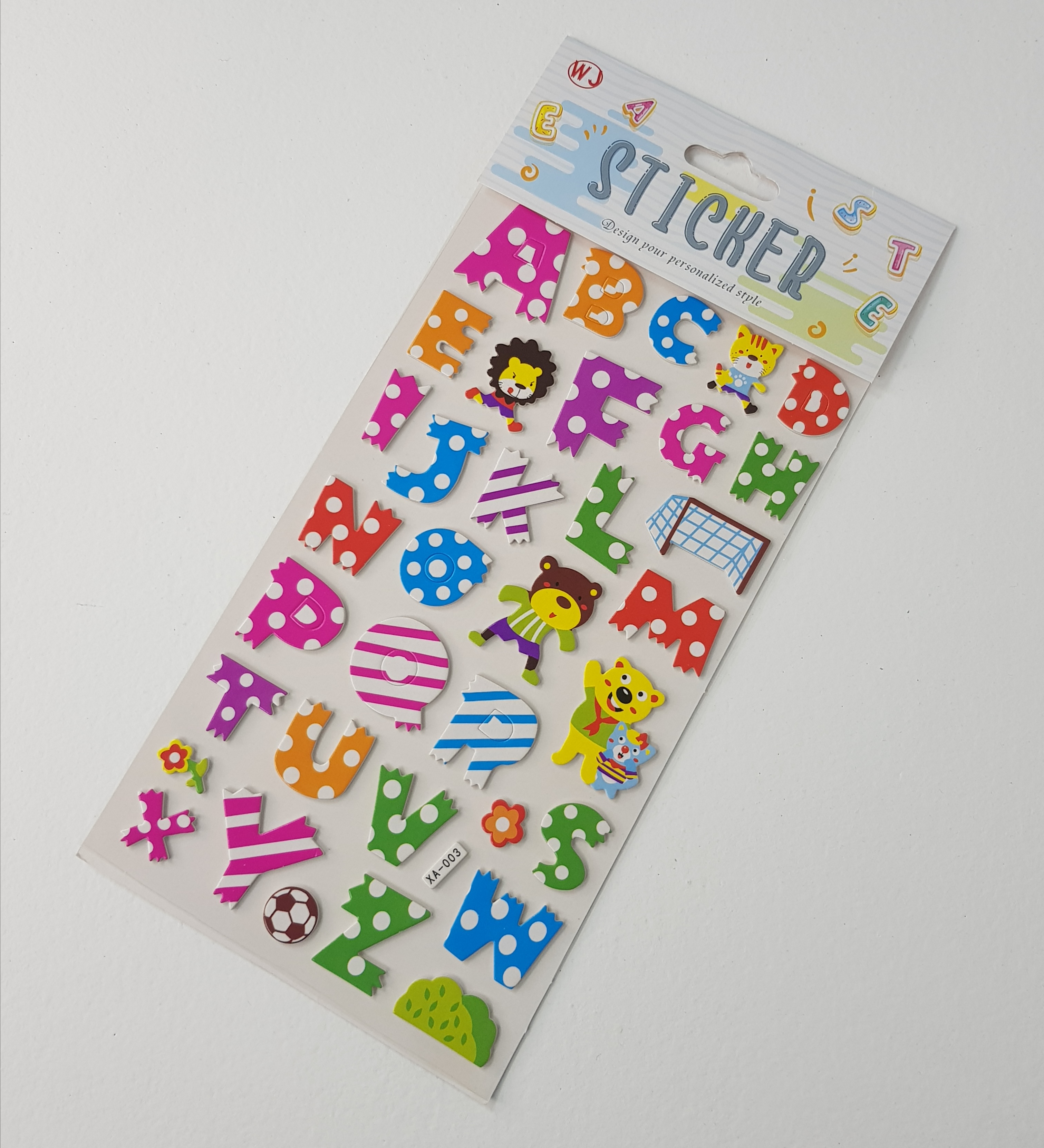 ست برچسب حروف انگلیسی(6044)