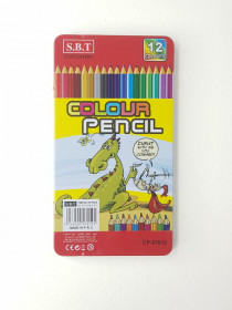S.B.T بسته مداد رنگی ۱۲عددی (6545)