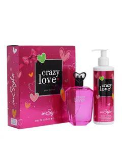 Crazy Love عطر Instyle زنانه  همراه با لوسیون بدن 250ml)(6089)(100ml))