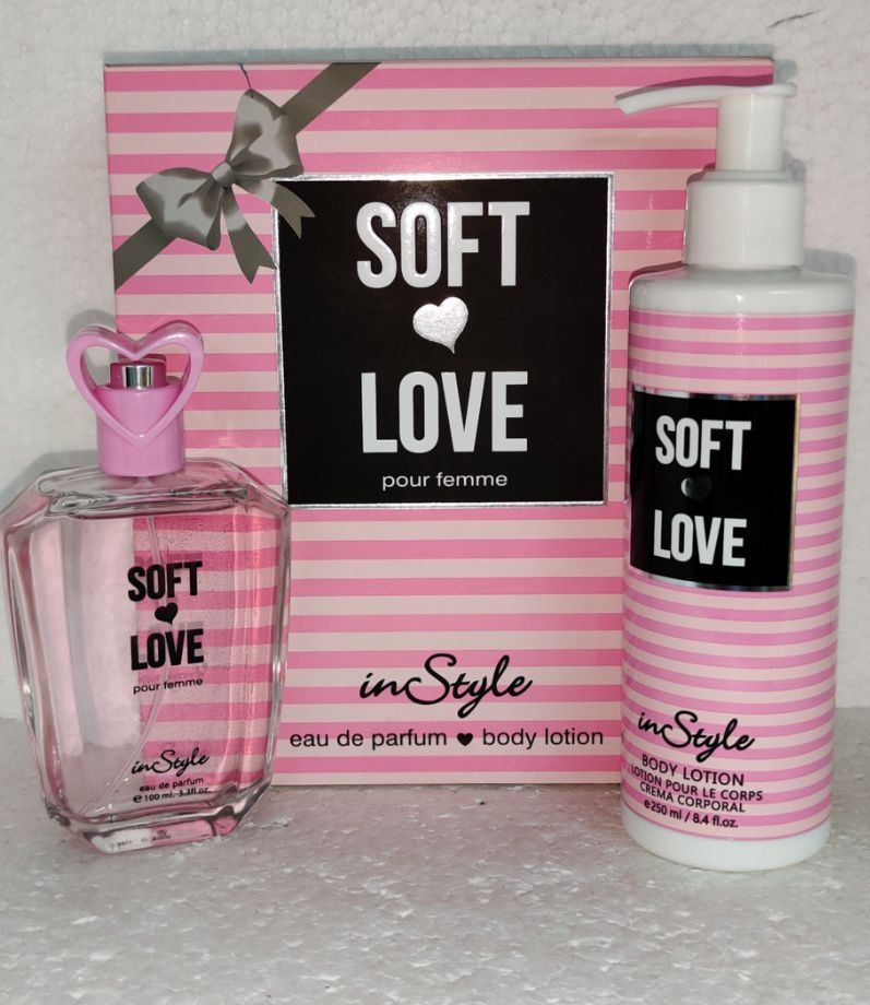 Soft Love عطر Instyle زنانه همراه با لوسیون بدن (250ml)(6091)(100ml)