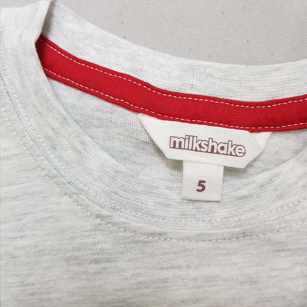 تی شرت پسرانه 39055 سایز 5 تا 8 سال کد 2 مارک MilkShake