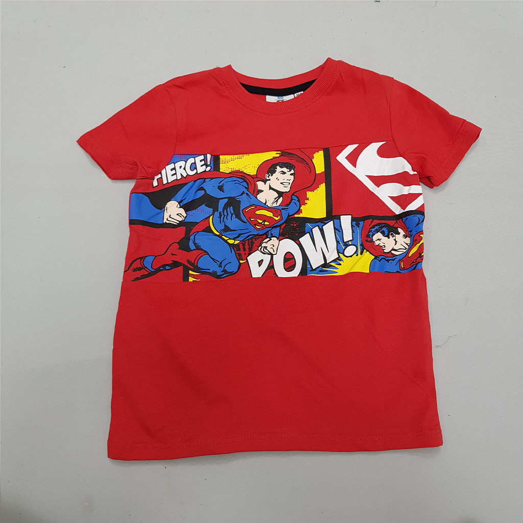 تی شرت پسرانه 39185 سایز 4 تا 9 سال مارک SUPERMAN   *