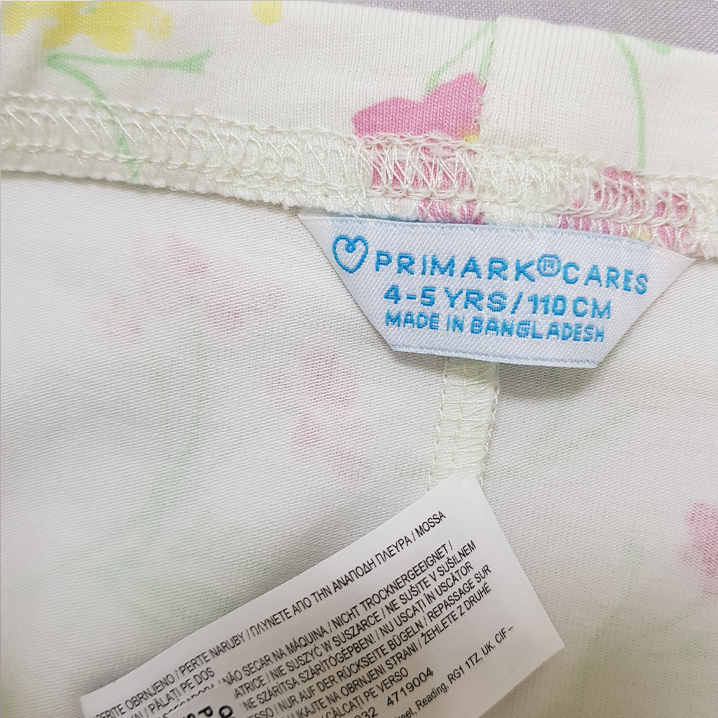 ساپورت دخترانه 39206 سایز 1.5 تا 8 سال مارک PRIMARK