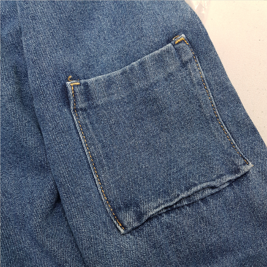 پیشبندار جینز 39318 سایز 4 تا 14 سال