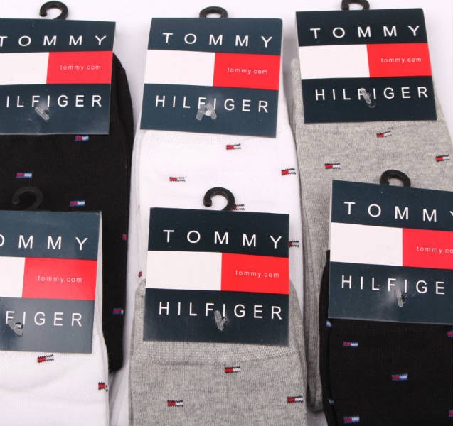 جوراب ساق بلند مارک دار 6 عددی 200020 مارک POLO TOMMY