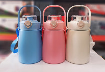 بطری استیل نی دار یک لیتری کد 801947