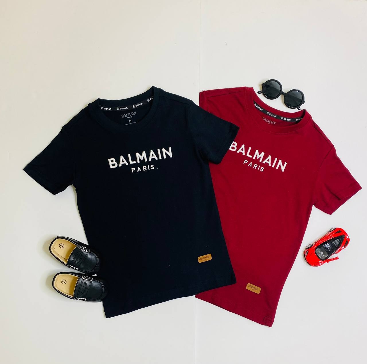 تیشرت پسرانه برند BALMAIN مناسب 4 تا 16سال کد 411383