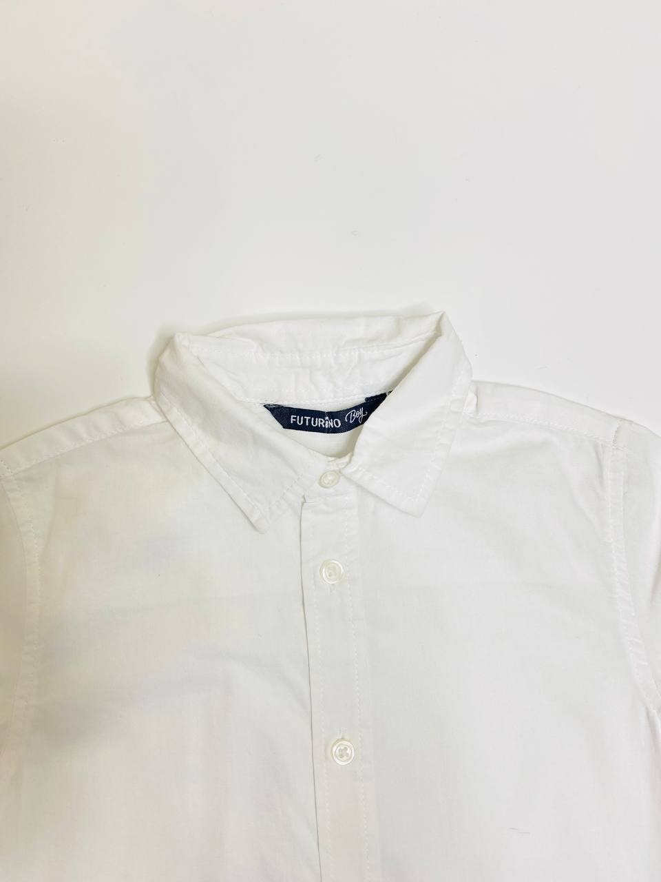 پیراهن سفید پسرانه مناسب 4 تا 14سال کد 411386