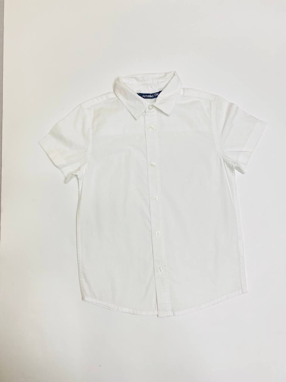 پیراهن سفید پسرانه مناسب 4 تا 14سال کد 411386