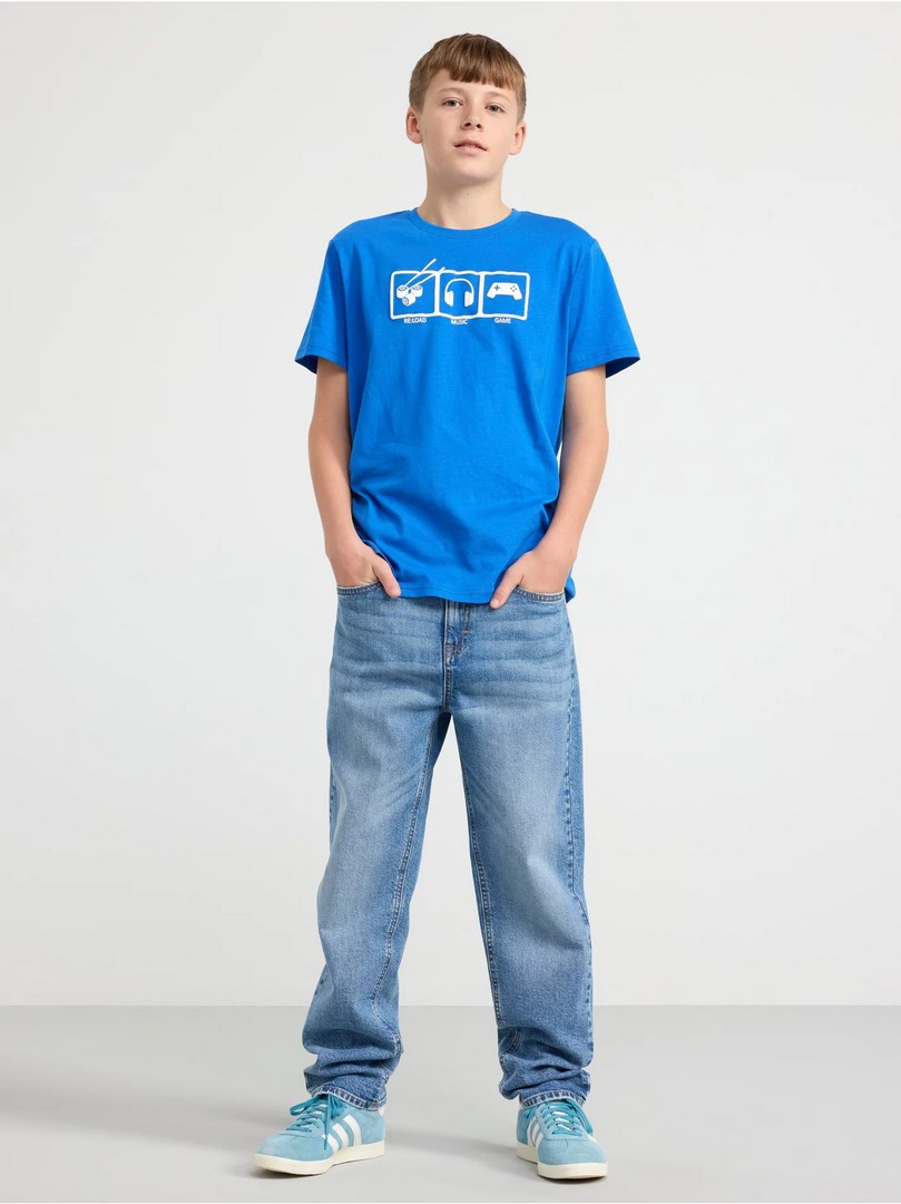 تی شرت پسرانه 39390 سایز 7 تا 14 سال مارک Lindex