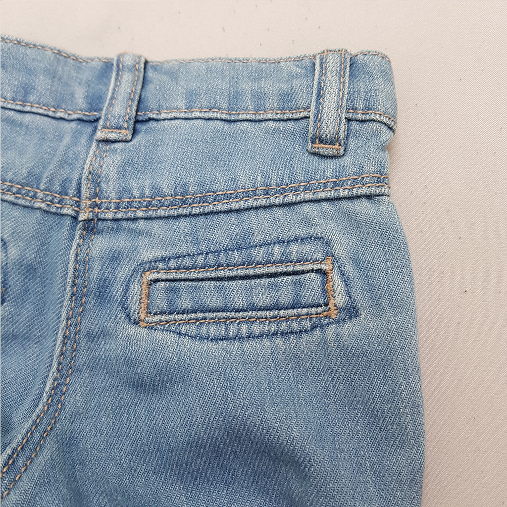 شلوار جینز دخترانه 39361 سایز 3 تا 36 ماه مارک TAPEA LOEIL