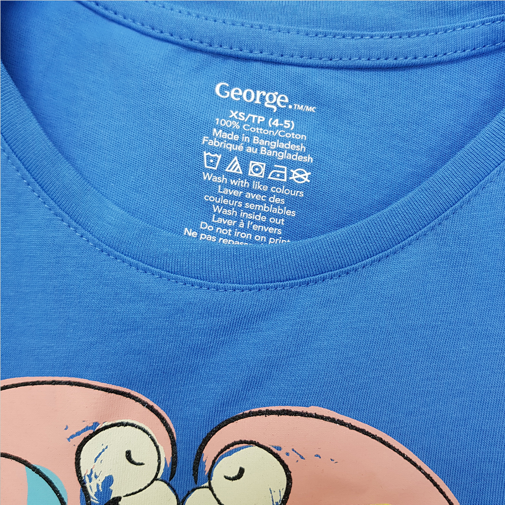 تی شرت دخترانه 39388 سایز 4 تا 16 سال مارک GEORGE