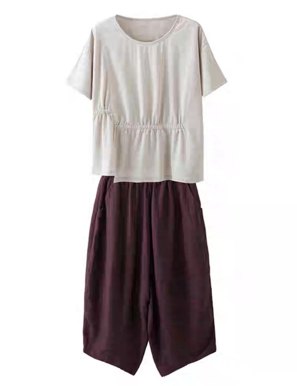 ست بلوز شلوارک زنانه کد 411462