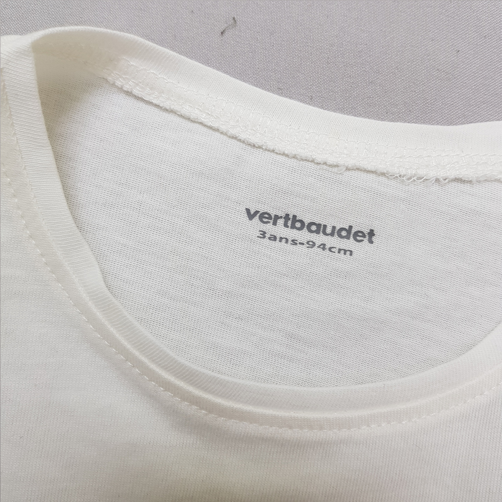 تی شرت دخترانه 39431 سایز 3 تا 13 سال مارک Vertbaudet