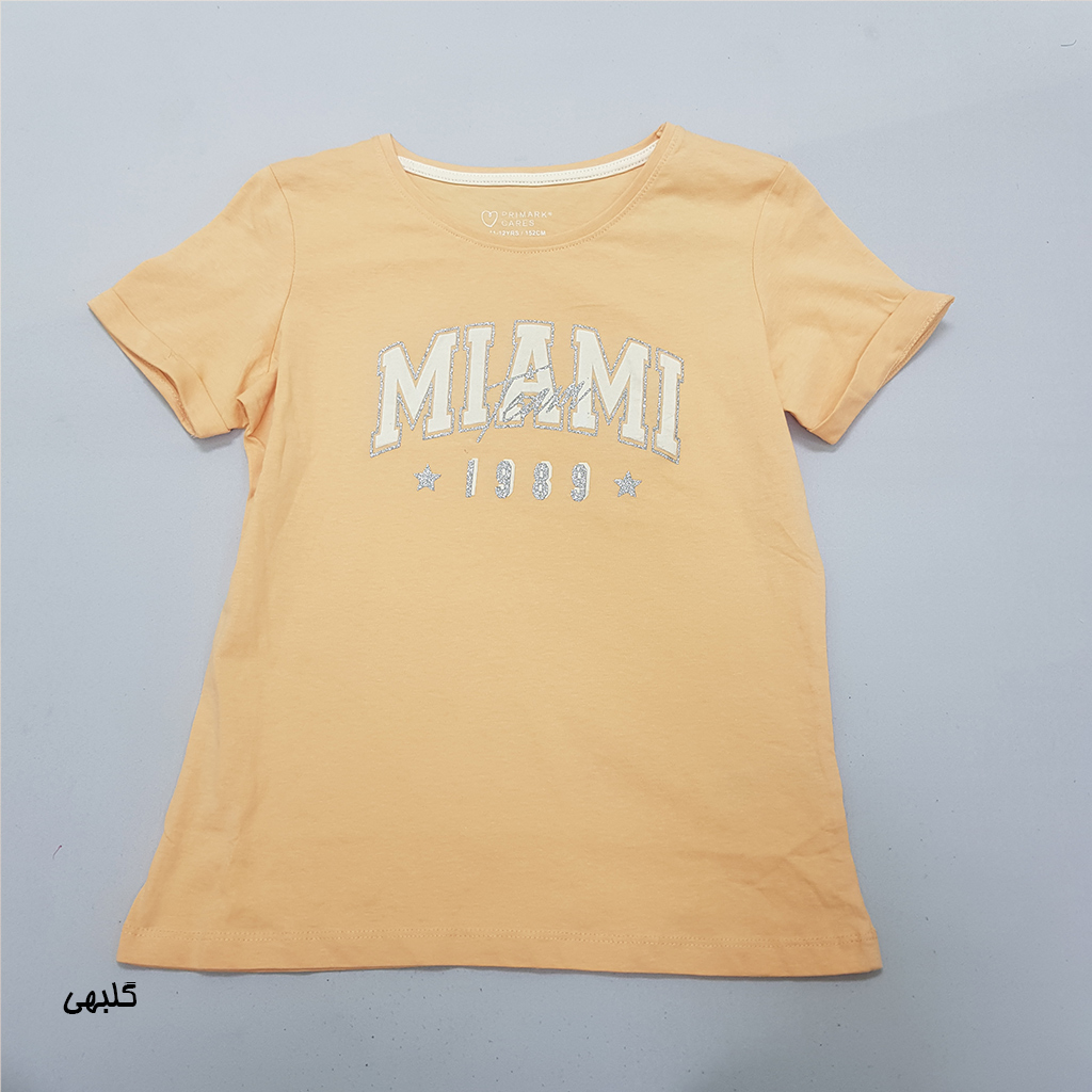 تی شرت دخترانه 39600 سایز 7 تا 14 سال مارک PRIMARK
