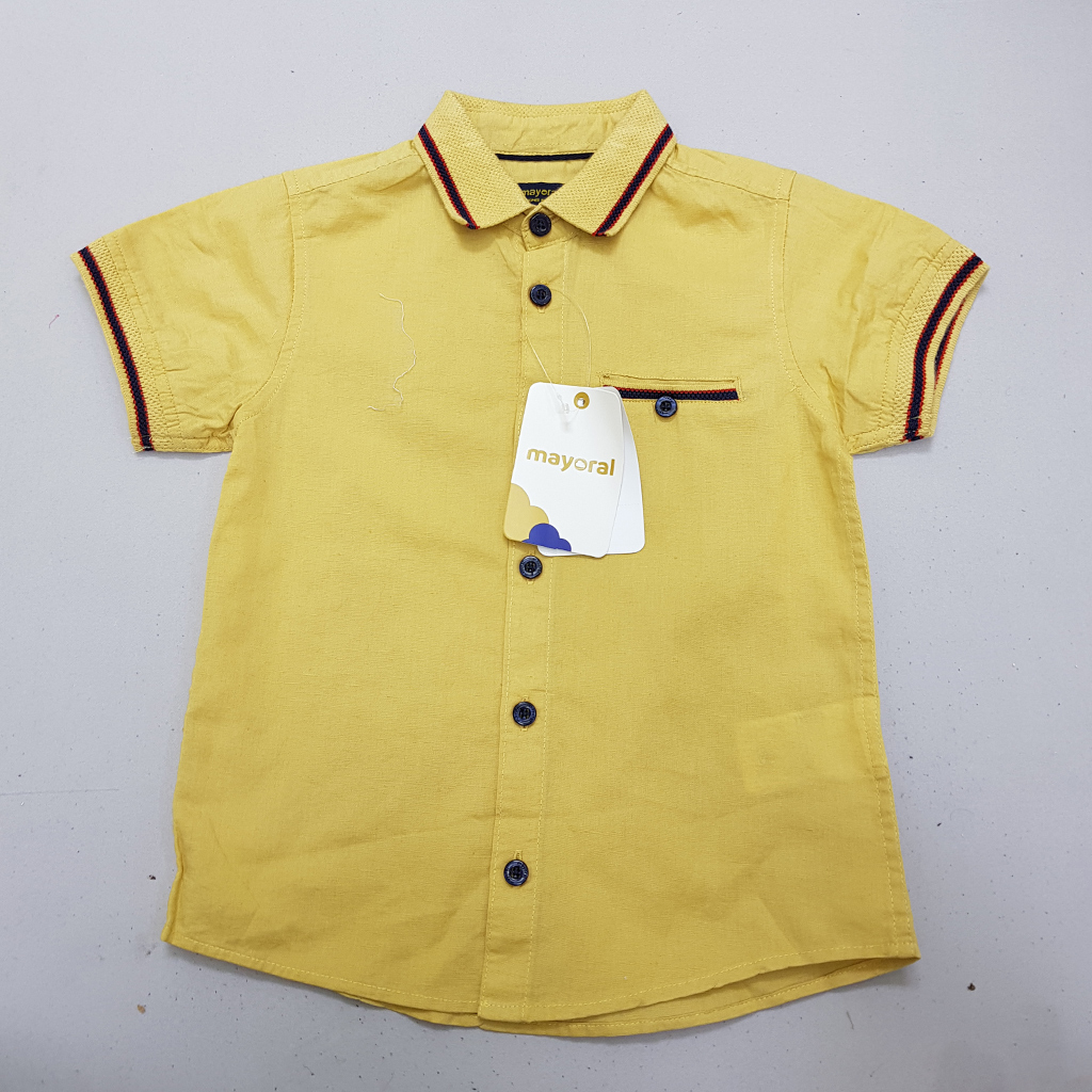 پیراهن پسرانه 39555 سایز 2 تا 10 سال مارک MAYORAL