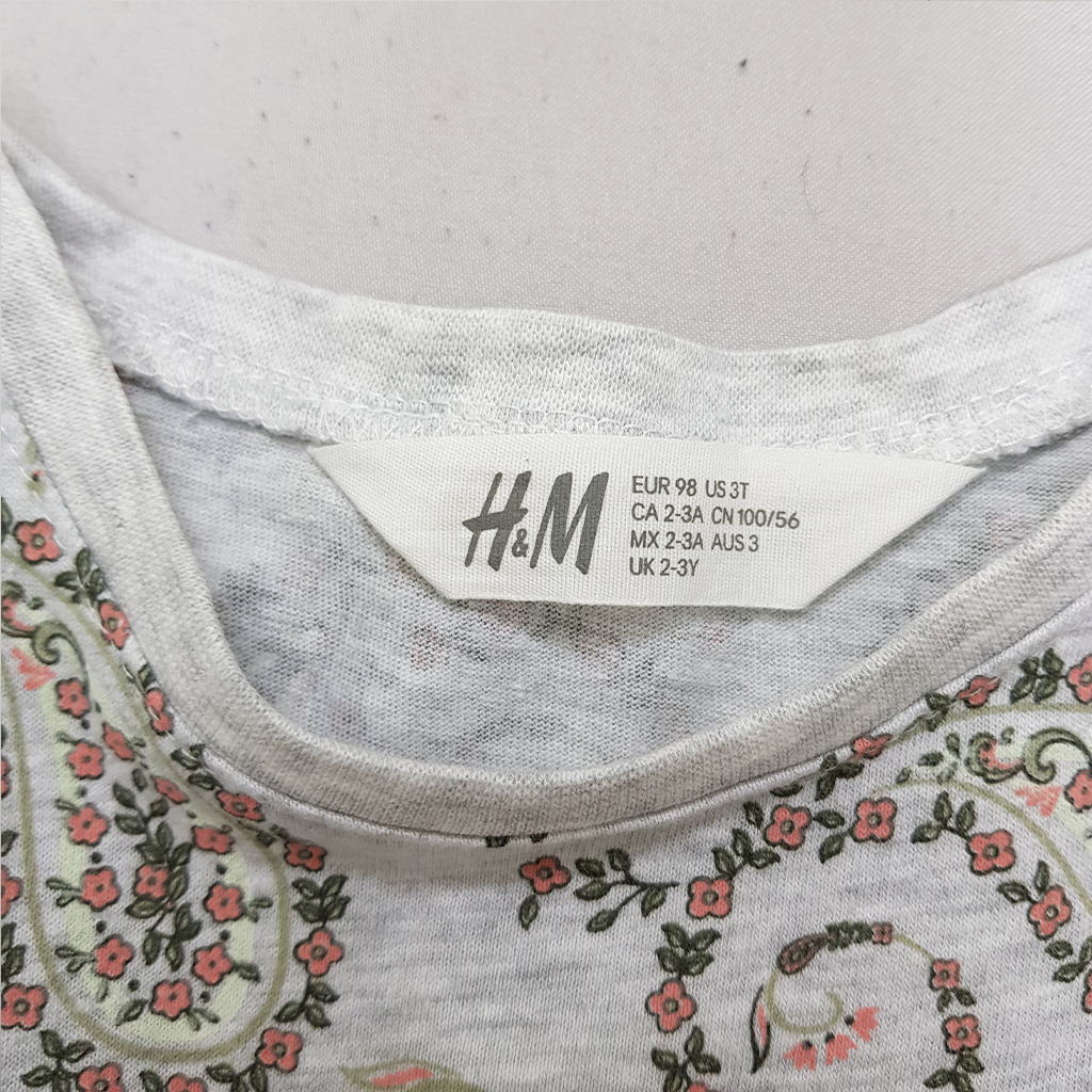 سارافون دخترانه 39490 سایز 2 تا 12 سال کد 9 مارک H&M