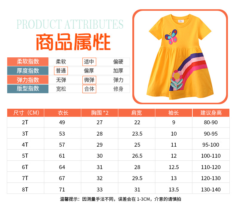 سارافون دخترانه 6253 سایز 3 تا 7 سال مارک jumping meters