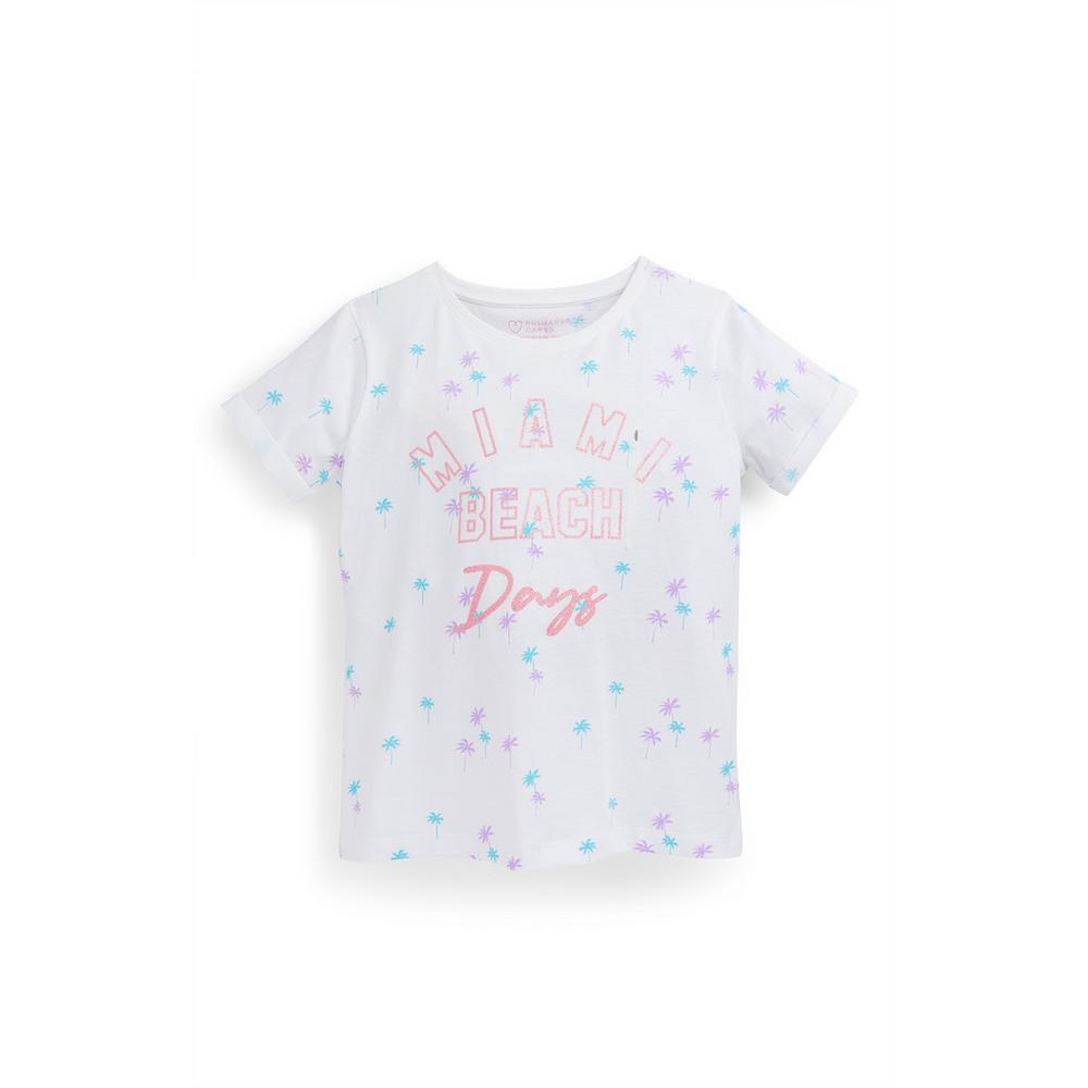 تی شرت دخترانه 39638 سایز 7 تا 15 سال مارک PRIMARK   *