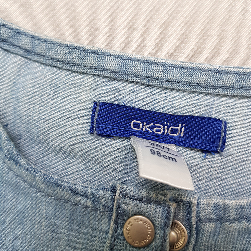 سارافون جینز دخترانه 39578 سایز 3 تا 14 سال مارک OKAIDI