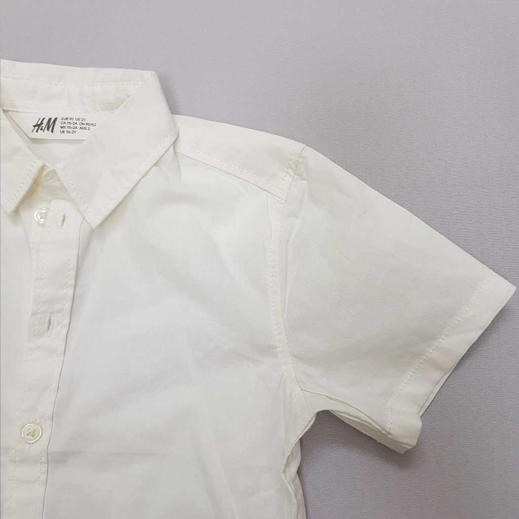 پیراهن پسرانه 39694 سایز 1.5 تا 12 سال مارک H&M