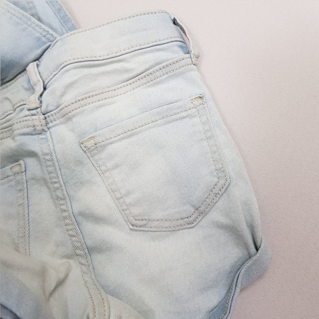 سارافون پیشبندار جینز 39740 سایز 2 تا 10 سال مارک DENIM