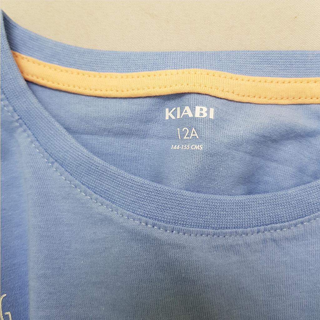 تی شرت دخترانه 39864 سایز 3 تا 12 سال مارک KIABI