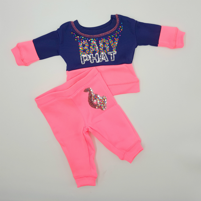 *ست  بلوز و شلوار دخترانه سایز 5 تا 6 سال برند Baby Phat کد 10065502