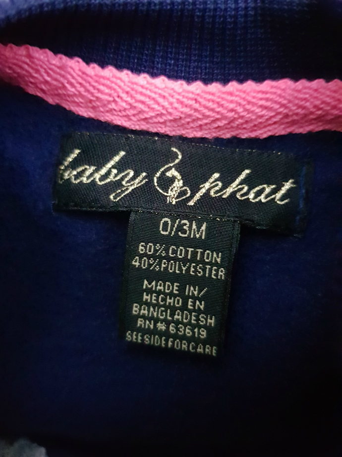 *ست  بلوز و شلوار دخترانه سایز 5 تا 6 سال برند Baby Phat کد 10065502