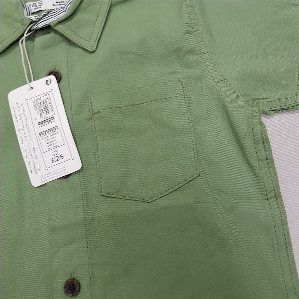 پیراهن پسرانه 39953 سایز 3 تا 14 سال مارک M&S