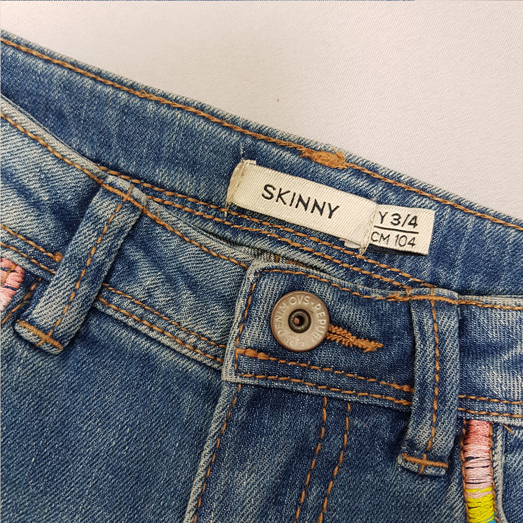 شلوار جینز 39943 سایز 3 تا 10 سال مارک SKINNY