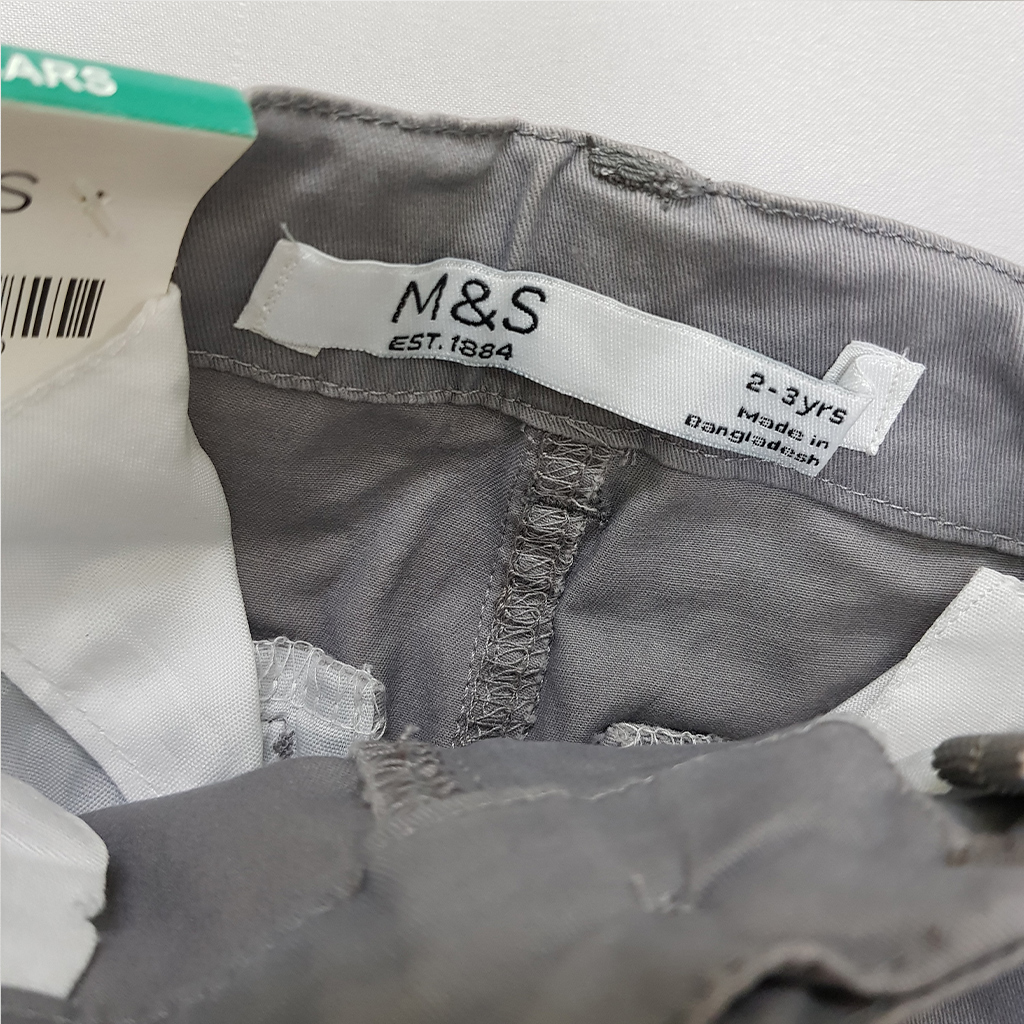 شلوار کتان پسرانه 39940 سایز 2 تا 14 سال مارک M&S