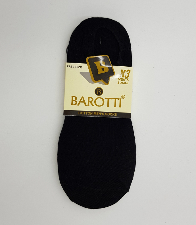جوراب مردانه بسته 3 عددی فری سایز برند Barotti کد 10064603