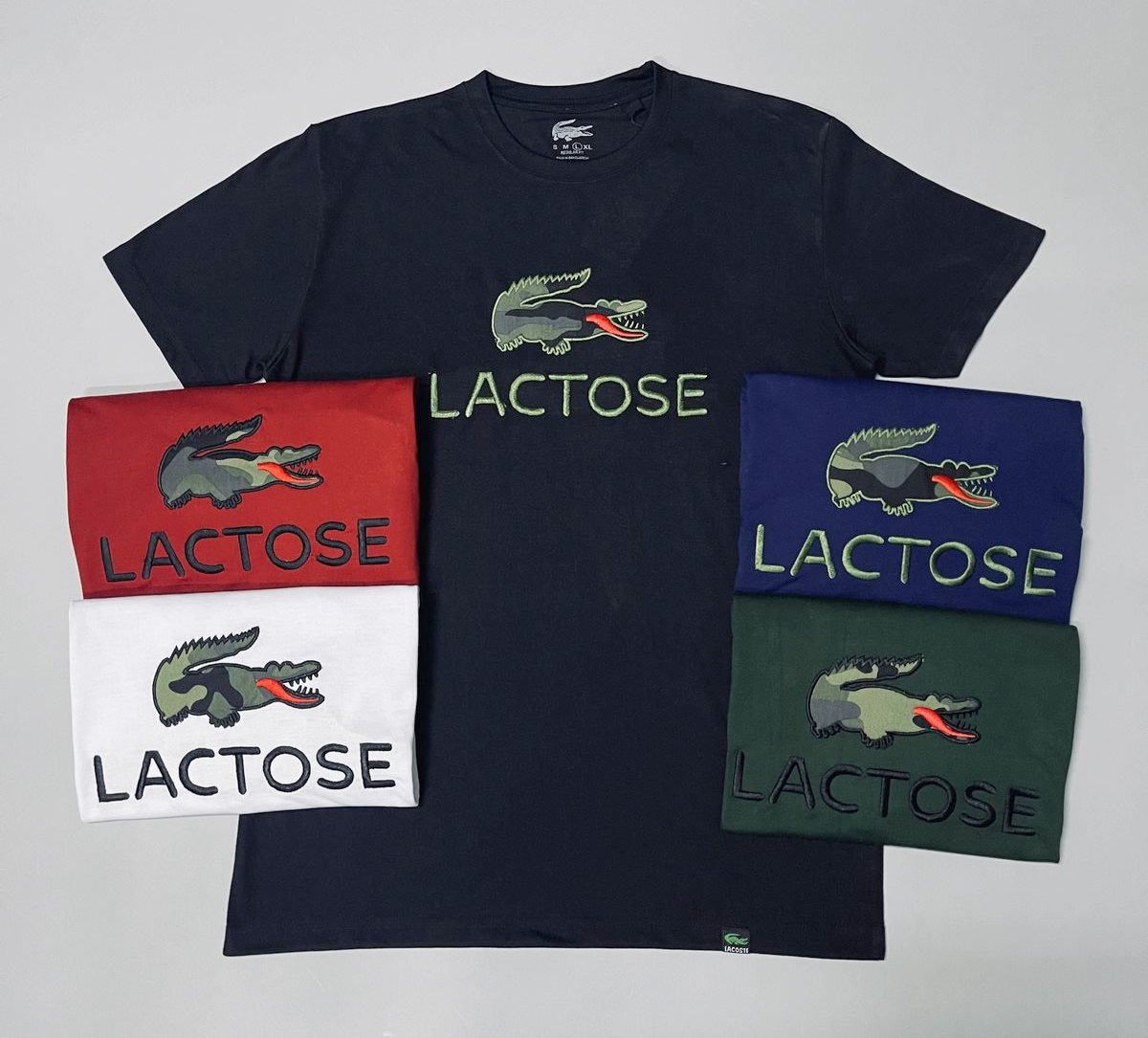 تی شرت مردانه سایز S تا XL برند Lactose کد 10093450