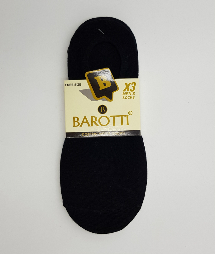 جوراب مردانه بسته 3 عددی فری سایز برند Barotti کد 10064604