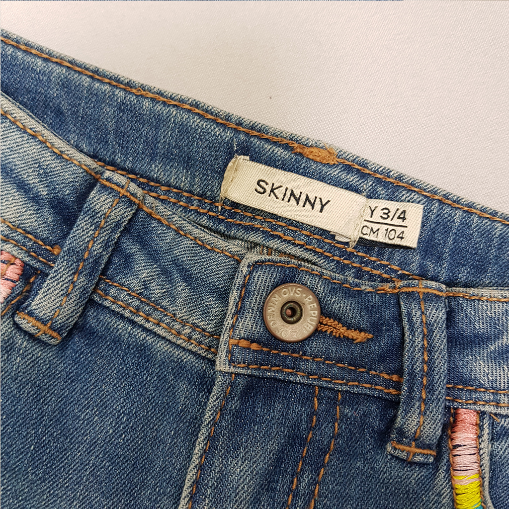 شلوار جینز 39943 سایز 3 تا 10 سال مارک SKINNY   *
