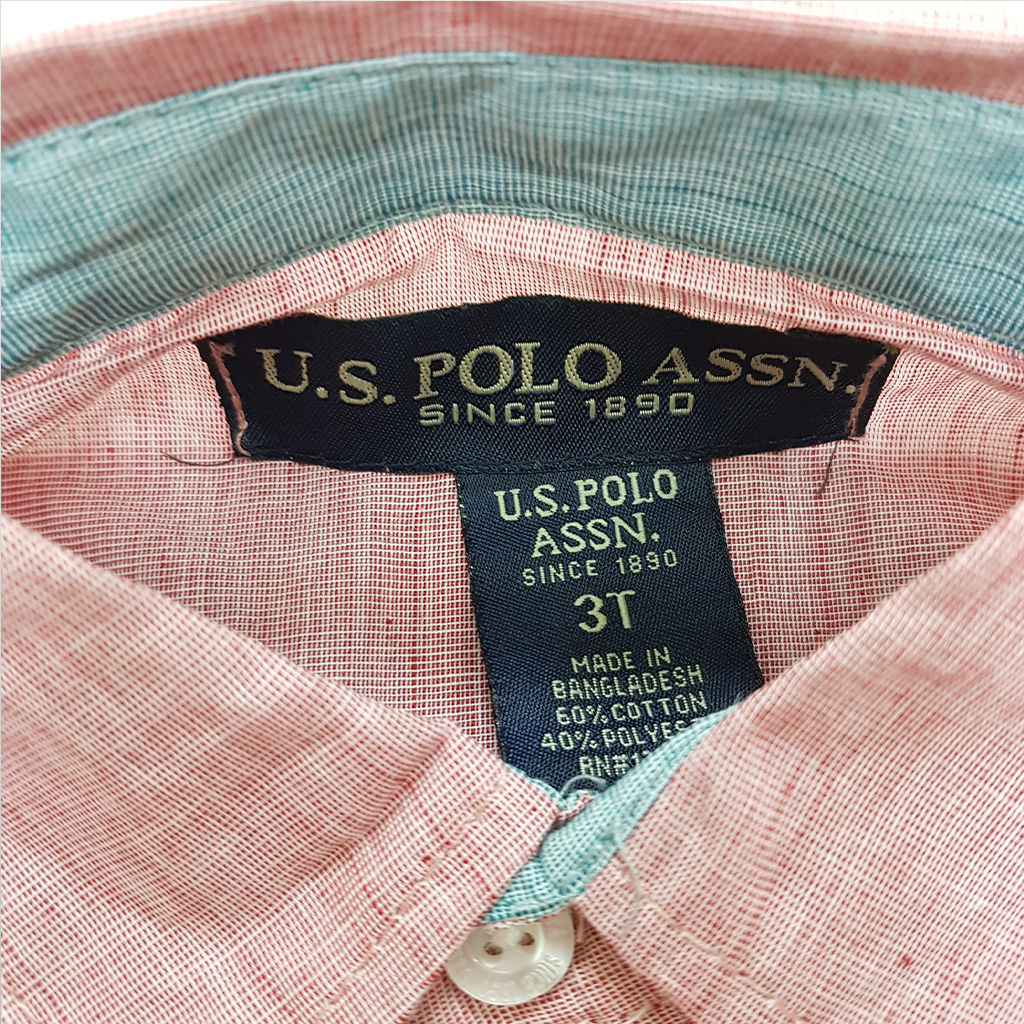 پیراهن پسرانه 39905 سایز 12 ماه تا 7 سال مارک US POLO