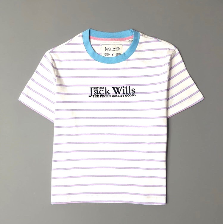 تی شرت زنانه سایز  10 تا 16 UK برند Jack Wills  کد 10086439