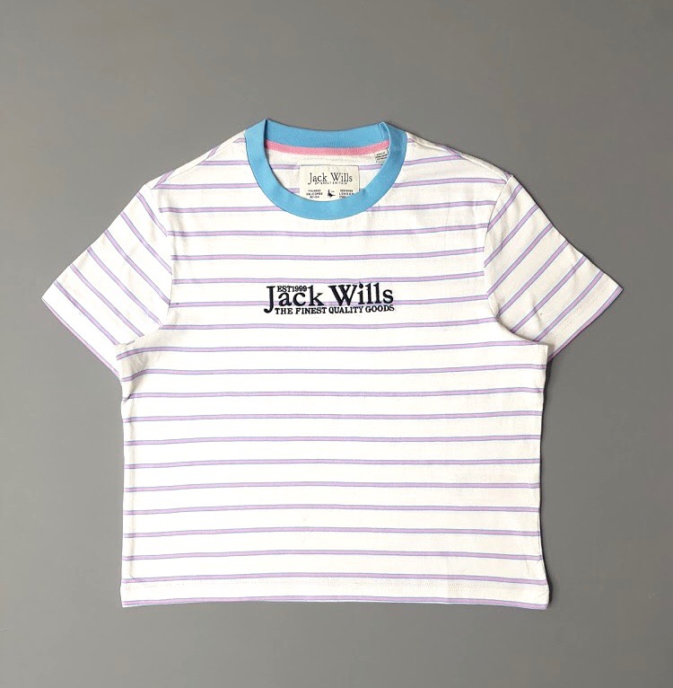 تی شرت زنانه سایز  10 تا 16 UK برند Jack Wills  کد 10086439