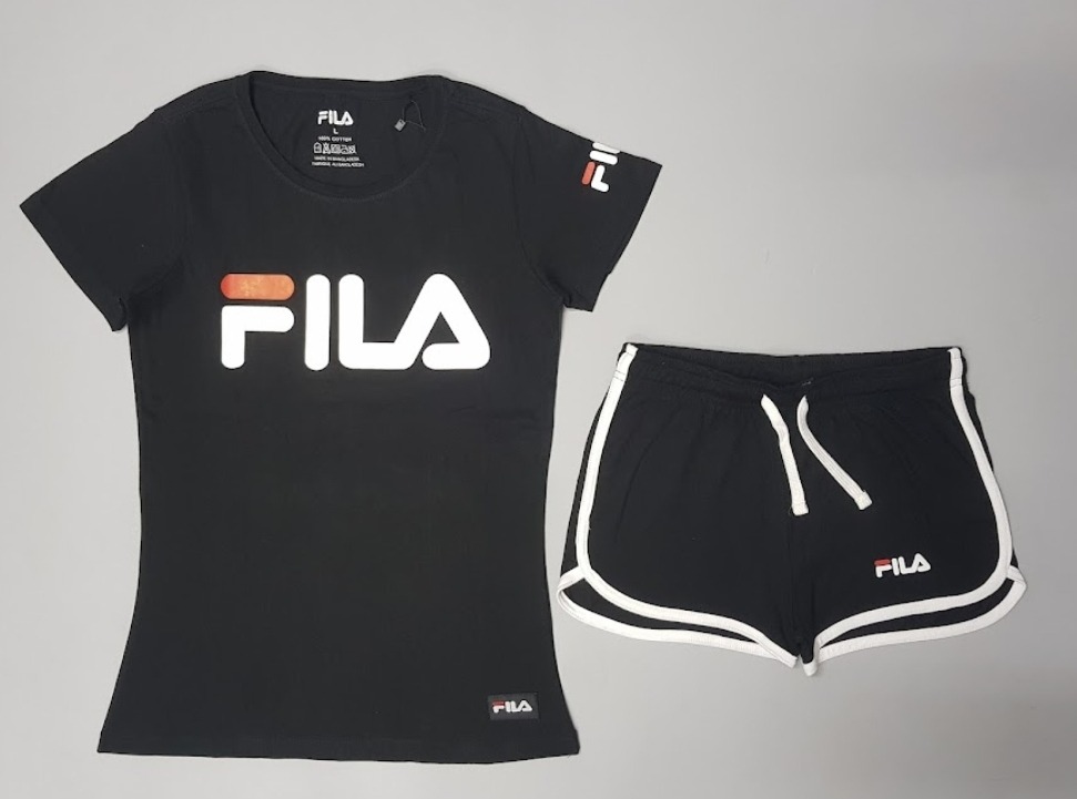 ست تی شرت و شرت زنانه سایز L   XL   2XL برند Fila کد 10093454