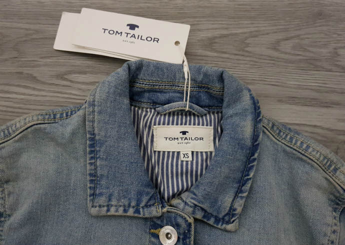 ژاکت جین زنانه سایز L برند Tom Tailor کد 10067369