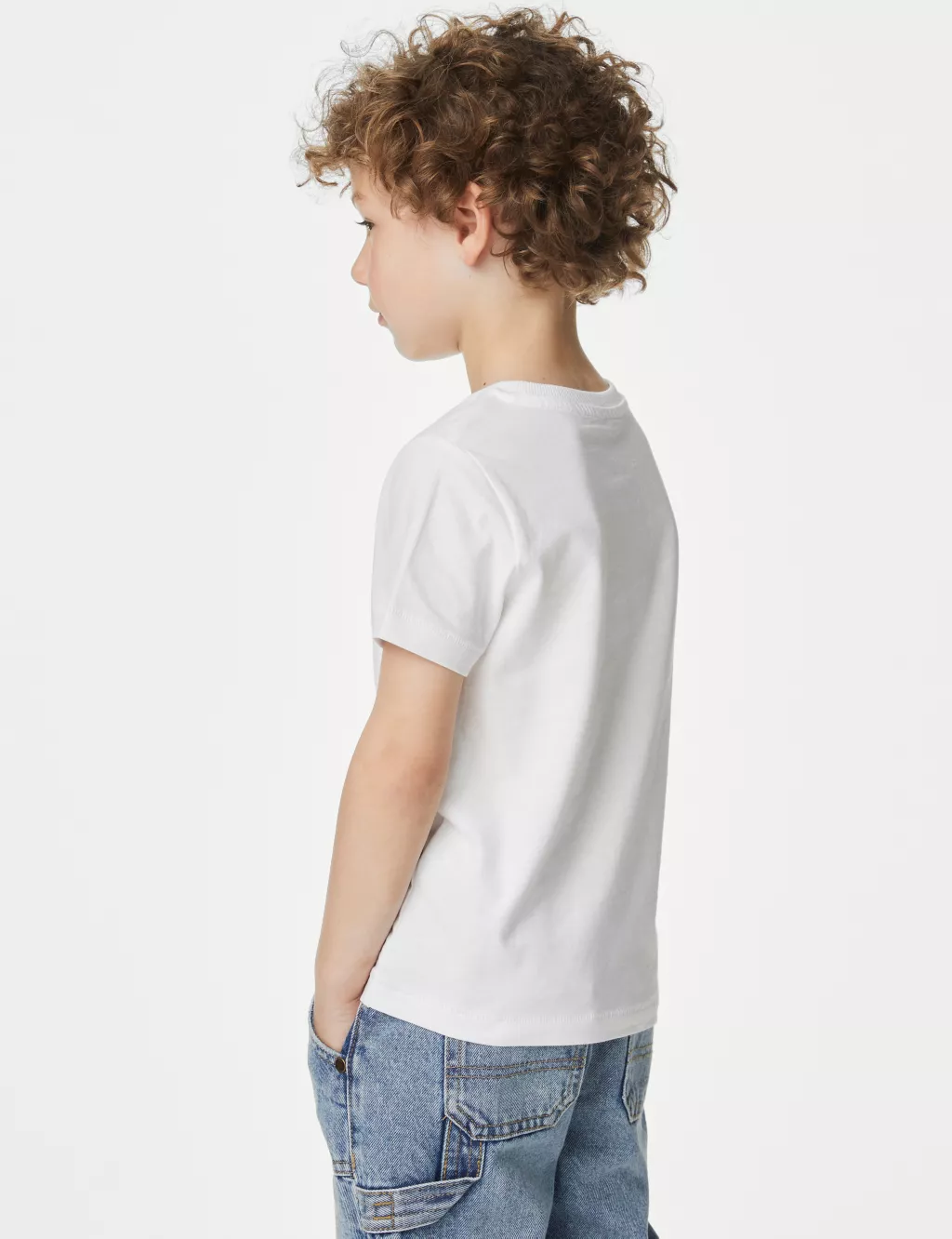 تی شرت پسرانه 40084 سایز 6 تا 16 سال مارک M&S