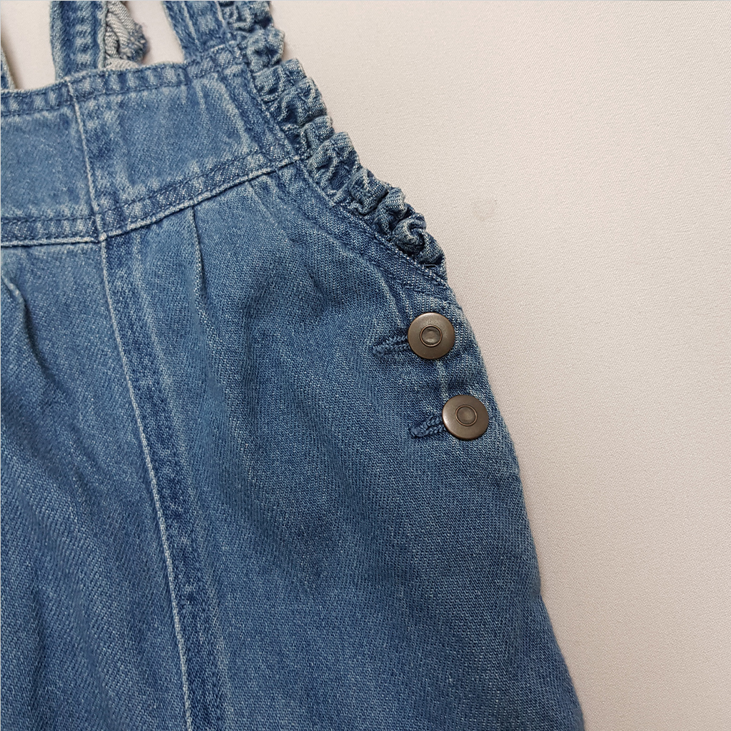 پیشبندار جینز دخترانه 39923 سایز بدوتولد تا 3 سال