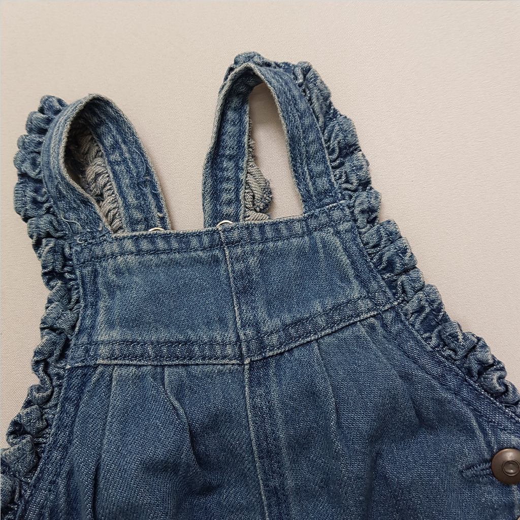 پیشبندار جینز دخترانه 39923 سایز بدوتولد تا 3 سال