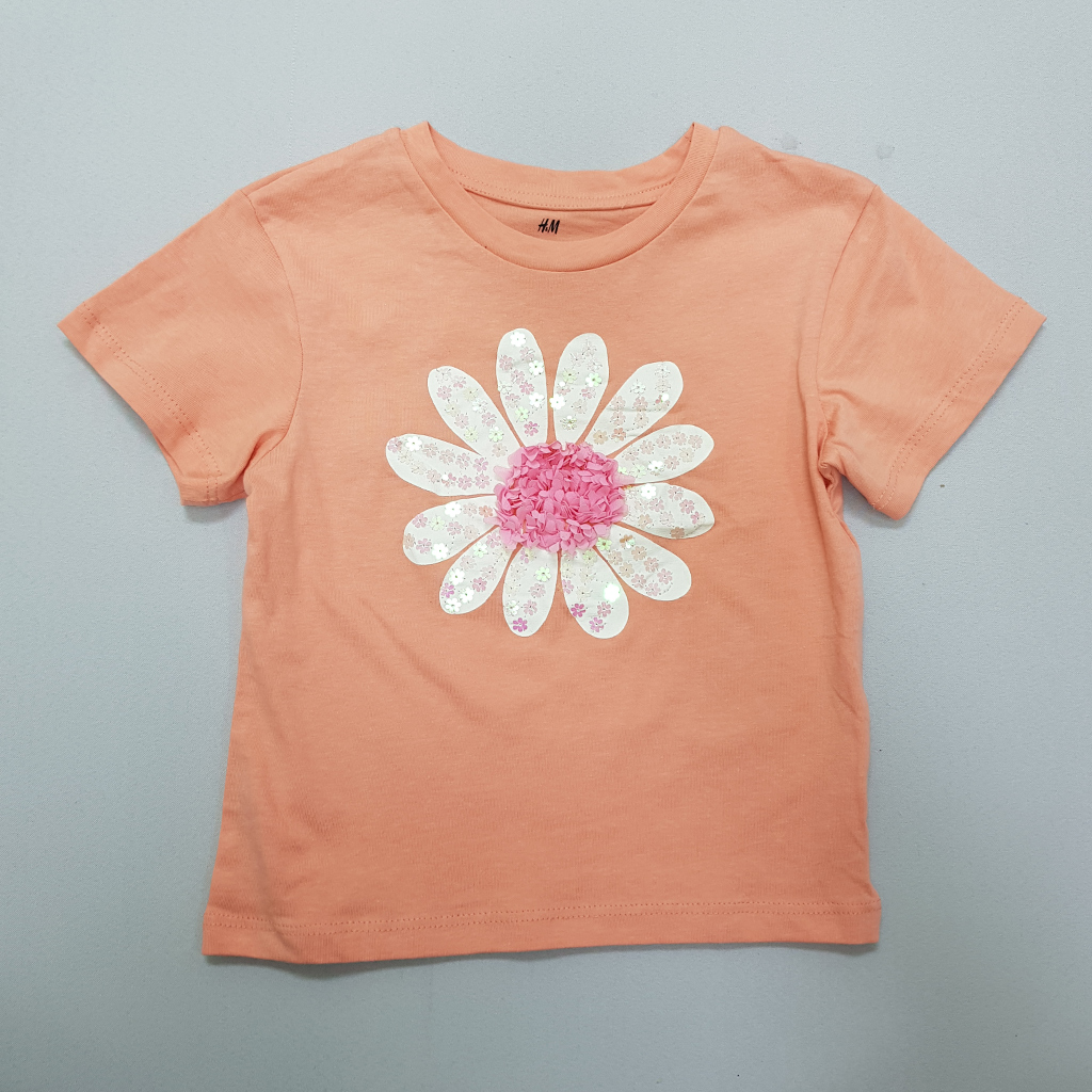 تی شرت دخترانه 40067 سایز 1.5 تا 10 سال مارک H&M   *