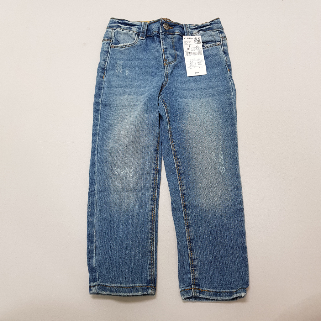 شلوار جینز 40126 سایز 3 تا 12 سال مارک KIABI