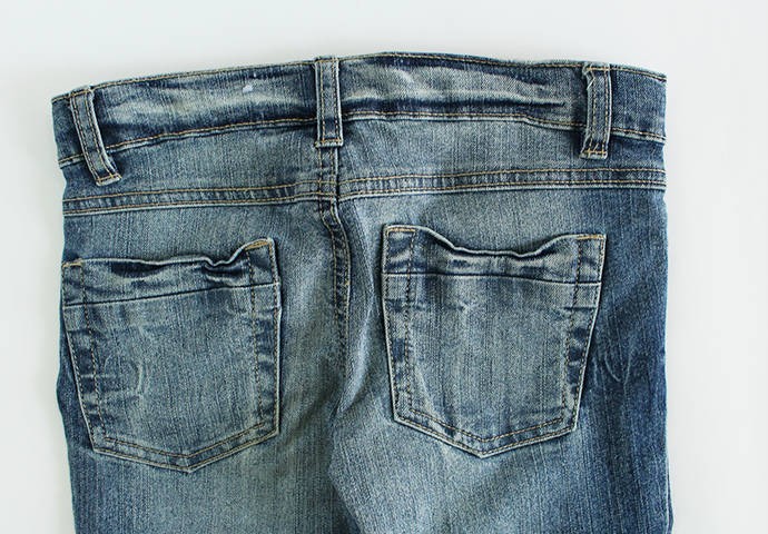 شلوار جینز دخترانه 150015 مارک BENETTON JEANS