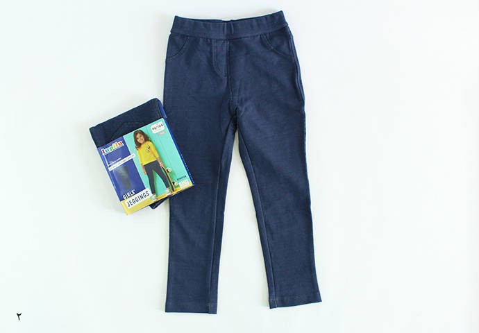 ساپورت طرح جینز پاییزه دخترانه 10256 سایز 18 ماه تا 6 سال مارک LUPILUI